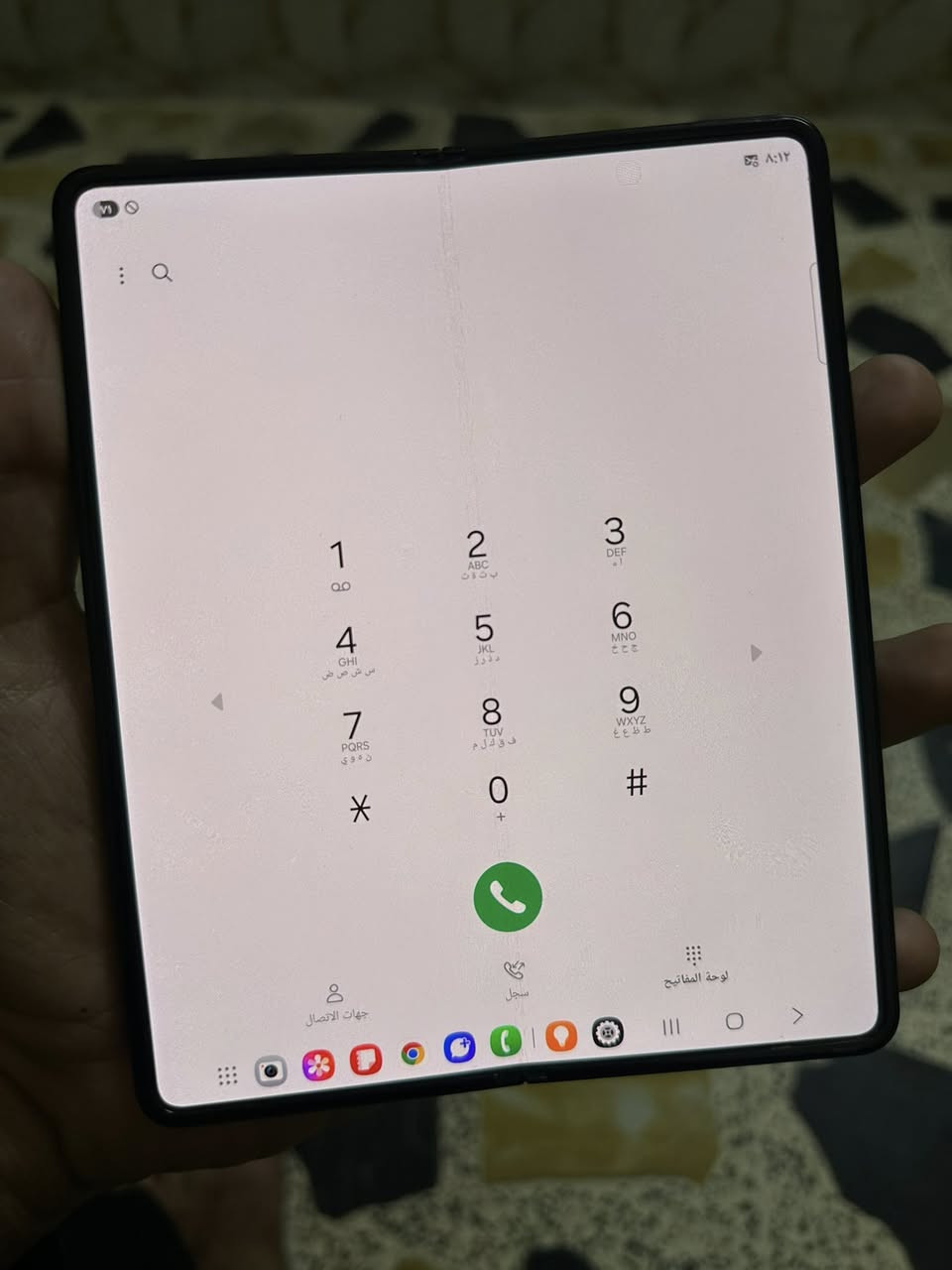 السلام عليكم للبيع 
سامسونك z فولد 3 
ذاكره 256 
عربي الجهاز

فقط الشاشه الصغيره الخارجيه مضروبه وضهر مفطور
الشاشه الداخليه سليمه شرط الكفاله ومابيها اي شي 
جهاز شغال ١٠٠/١٠٠ 

السعر : 250 الف 

مكاني بغداد/ الرصافه


**إذا كنت صاحب هذا الإعلان وتريد حذفه لأي سبب، رجاءا أرسل رسالة إلى الدعم الفني**