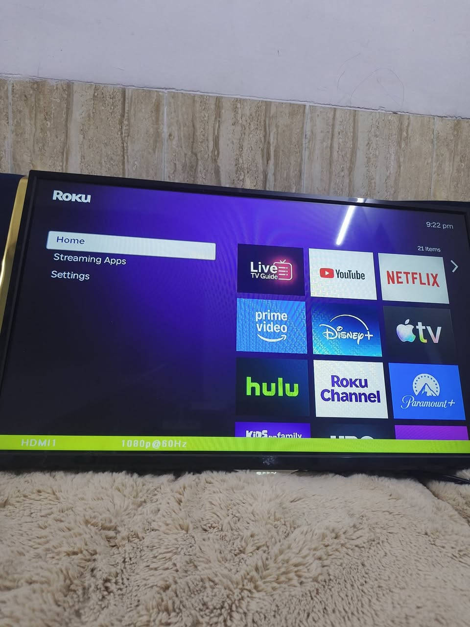 تلفزيون سمارت انترنت شركة SUNNY حجم 32 نظيف كلش جودة FULL HD للبيع السعر 140 يتوفر توصيل داخل اربيل


**إذا كنت صاحب هذا الإعلان وتريد حذفه لأي سبب، رجاءا أرسل رسالة إلى الدعم الفني**