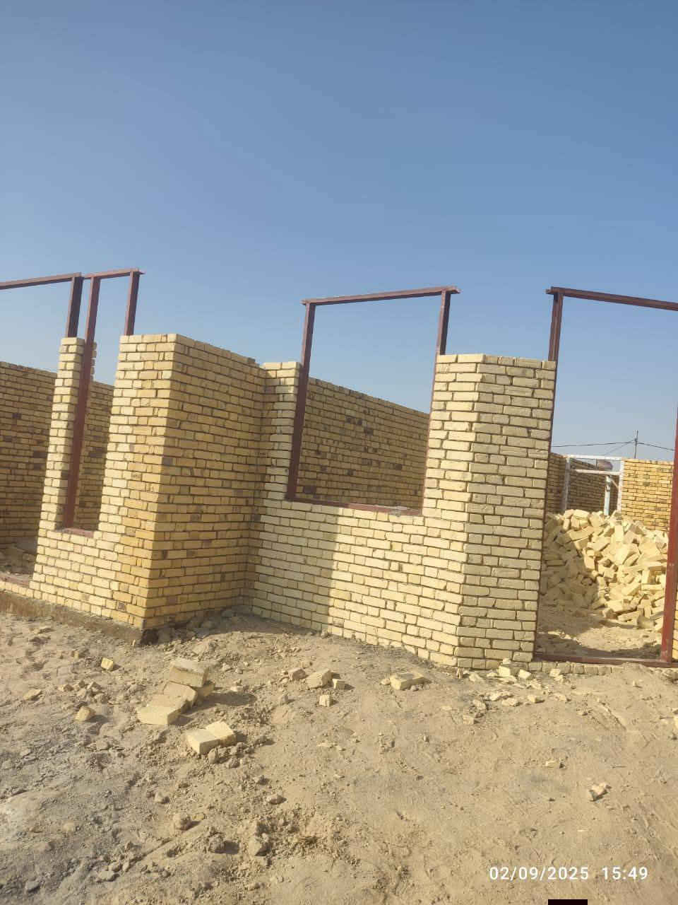 سلام عليكم خلفه بناء طابوك درجه اولى
شغل مكطوعه وبل يوميه مكان العمل ناصريه مركز سيد دخيل
***********
