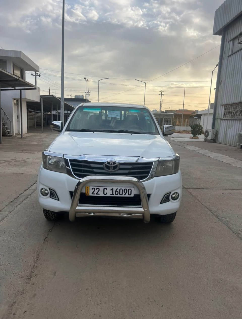 توێتا هایلۆکس 2012شه ريكه سه يد نه هرؤ  
 پارچە رەش لەسەر ساخی هیچ نییە  بۆدی نەگۆڕاوە بیلادیه    
گير مه كينه به شه رت  سه نه وي هه تاوه كوو2028 نويه  4 تايه  وويلي كرؤم  بؤ به ستراوه 
   سعر📞💚💰
شوێن هەولێر 
  *********** أربيل, العراق
