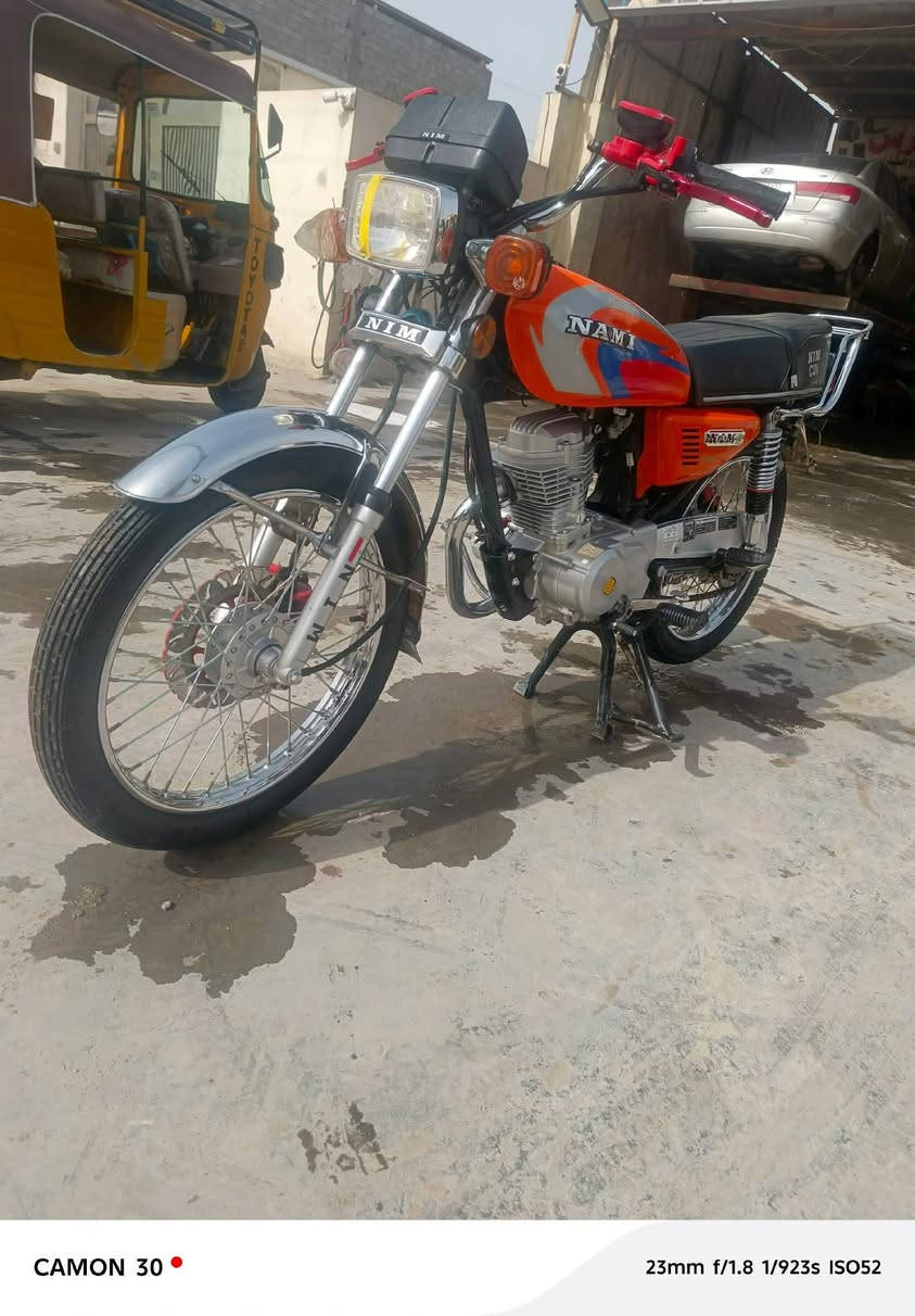 سلام عليكم دراجه ايراني اربعه كير دراجه خير من الله تخبل شوفت عينكم ولدراجه بيه عنابر كلج وبيه دسكات امامي خلفي السعر 800وبيه مجال


**إذا كنت صاحب هذا الإعلان وتريد حذفه لأي سبب، رجاءا أرسل رسالة إلى الدعم الفني**