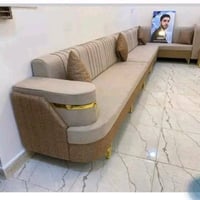 ديوان ١٠ مقاعد • ٤ كوشات هدية • هيكل روسي