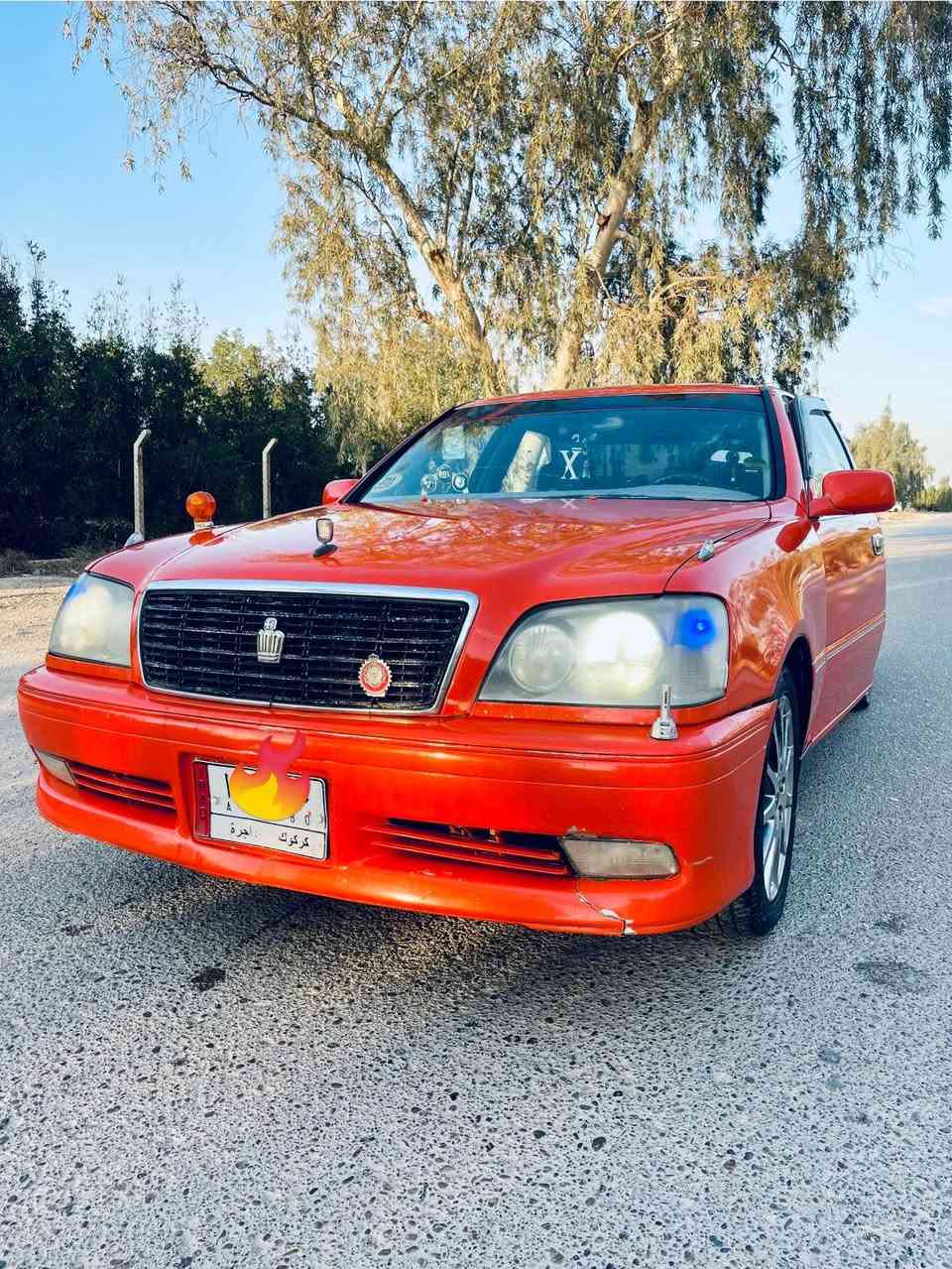 سلام عليكم 
كراون ملكه موديل 2003
رقم كركوك كصه قماره فقط
مكينه فيفيتي ٢٥٠٠ خير من الله كير جديد 
دكمتين لسياره 
صبغه جديده حلوه 
مكان سياره بابل اسكندريه 
سعر ٦٥ وبيها مجال قليل 
لاستفسار ***********
