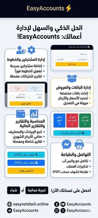 هل تعبت من الحسابات اليدوية ومتابعة المشتركين؟ 💡 ​انقل عملك في إدارة ش...