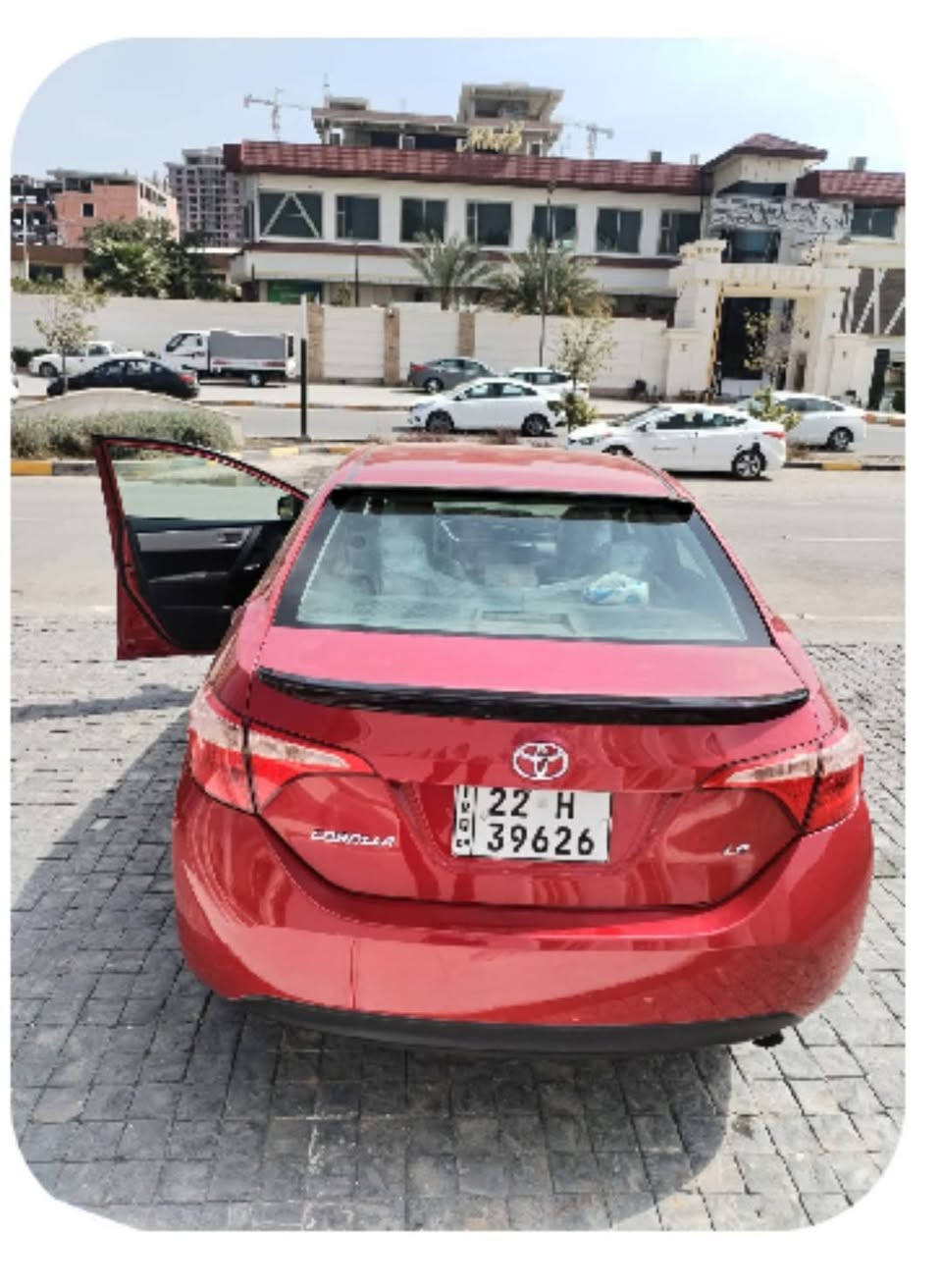 للبيع كورلا موديل 2018 السعر 115 $ وبيها مجال مكان السياره بغداد اليرموك  اتصال *********** اقرى سونار واتصل واني حاضر
