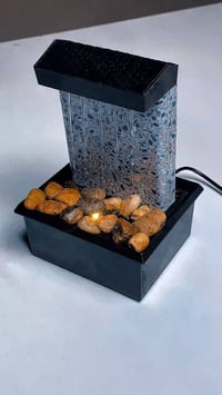 نافورة شلال • توصيل متوفر • ديكور حديقة