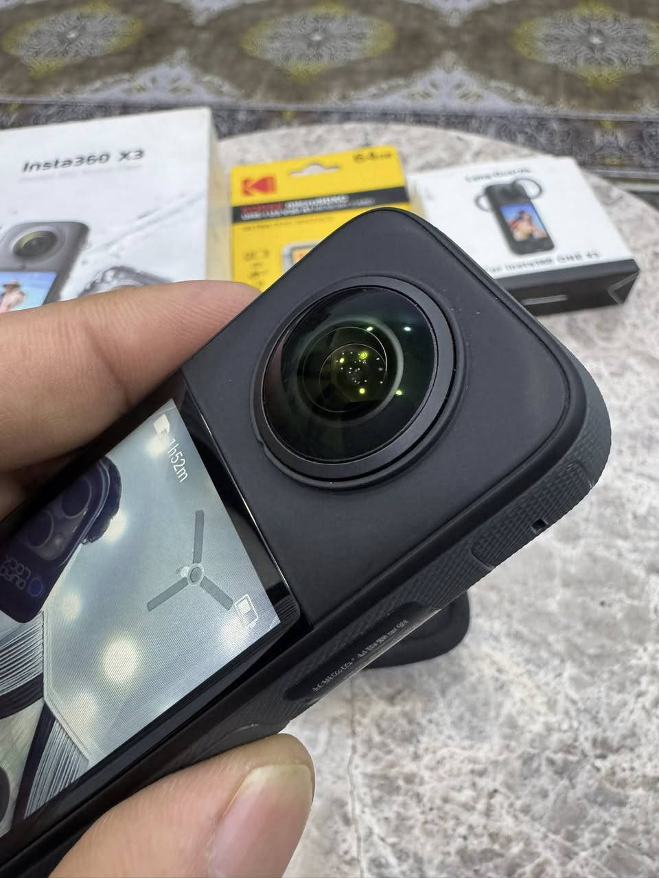 كامرا insta 360 x3 جديده جدا مع ملحقات كامله رام وبطاريه اضافيه وحماية عدسات وجنطه السعر 350 توصيل موجود كل العراق


**إذا كنت صاحب هذا الإعلان وتريد حذفه لأي سبب، رجاءا أرسل رسالة إلى الدعم الفني**