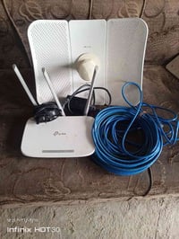 شبكة انترنيت كاملة للبيع شغاله شرط مابيه كل عيب 50الف مع ضمان 3ايام فح...