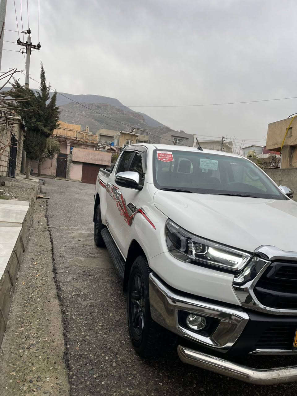 تۆیۆتا هایلۆکس 2024 
تەنها ١٧ هەزار رۆشتووە 
هەموو گیانی بە شەرت نوکی پێوە نیە
سەنەوی نوێیە تا ٢٠٢٩
کامێرای دواوە- حەساس-بەسمە
تەعدیل سرعە
٤تایەی لۆک لۆک 
کوشن سارد و گەرم 
زەمانی رونگۆرینی شەریکەی هەر ماوە
سەیارەکە لە سۆرانە

سـعـر : لە کۆمێنت داوابکە ڕاستەوخۆ بۆت دێت 📥 

گێر و مەکیەنەی بەشەرت 
هیچ کێشەیەکی تێدا نییە 

ژمارەی خاوەنەکەی 
***********
 ڤایبەر - وەتس ئاپ
