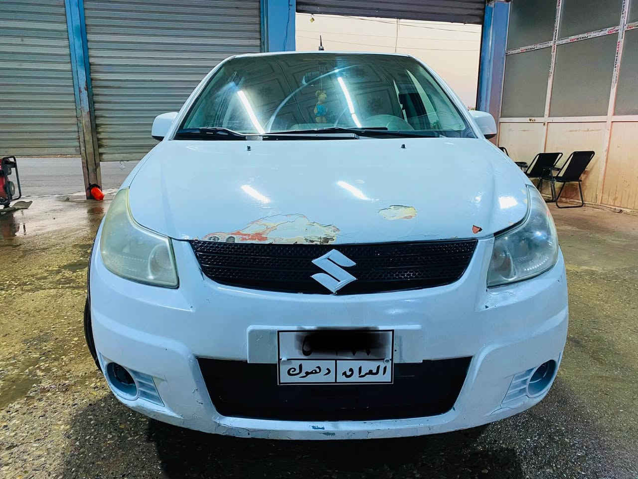 سوزوكي sx4 2008
السياره حيل نظيفه طقم تايرات جديده 
شاشه اندرويد  تحكم ستيرن 
مرايا كهربا 
تحكم باللا يتات كهربا
كير عادي 
كير ومحرك بشرط 
تبريد فول ١/١ قفل مركزي 
سويت عدد ٢
بلور امامي كهربا  الصبغ بس ربع بوند 
واضح بالصوره بدون دواخل
مكينه حيل نظيف  كل شي وضع شركه 
بشرط بنزين عادي ماكو. داونز 
تحويل بشرط رقم  دهوك قديم هزه منتهيه 
بشرط التحويل  
السعر ٥٥ ورقه  عليها غرامه بحدود ٣٥٠ دولار 
تنخصم الغرامات  بعد الاتفاق 
مكان السياره قضاء باتيفا زاخو 
للتواصل واتس او اتصال 
*********** زاخو, دهوك

