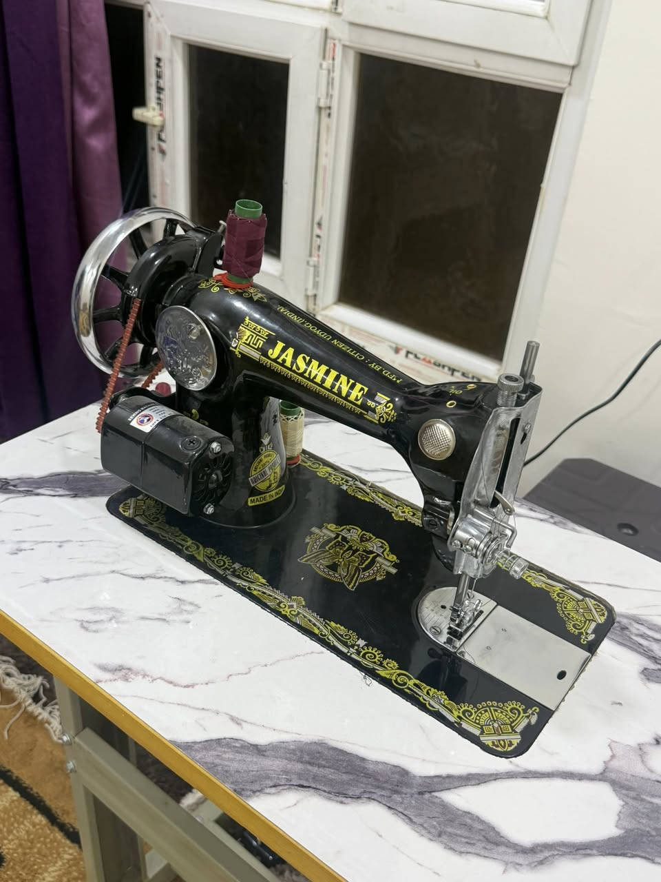 مكينه خياطه للبيع مستخدمه سبوعين فقط مع الميز سعر 140 وبيه مجال بصيط


**إذا كنت صاحب هذا الإعلان وتريد حذفه لأي سبب، رجاءا أرسل رسالة إلى الدعم الفني**