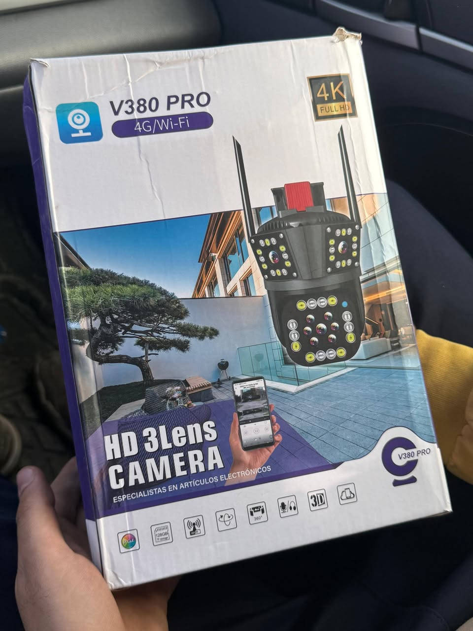 كاميرا مراقبه  360 وجرس انذار تسجيل رام
وفلاش لليل وصوت وتكدر تحجي بيه من خلال تطبيق  واي فاي
سعره 40 الف  العنوان بغداد حي اور 
ما عندي توصيل


**إذا كنت صاحب هذا الإعلان وتريد حذفه لأي سبب، رجاءا أرسل رسالة إلى الدعم الفني**