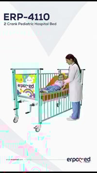 سرير مستشفى أطفال • ERP-4110 • ٢ كرنك