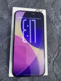 ايفون ١٦ برو ماكس ذاكره ٢٥٦ نضافه ١٠٠٪؜  بطاريه ١٠٠٪؜  مشحون فقط ٤١ مر...