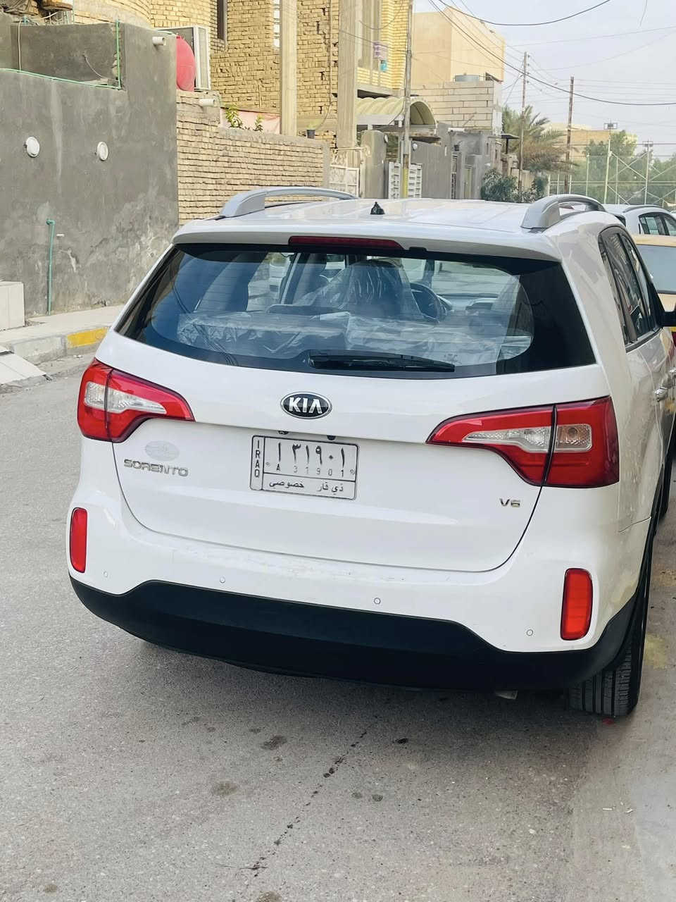 يا الله  كيا سورنتو 2015 
خليجي v6 
سبعه راكب. 
كفاله  عامه  من حتى دعاميات ما عدا بارد قليل 
3 قطع تبرد + تدفئه 
شاشه كار  بلي +كامرا 
يدات نيكل 
ويل كب عدد 5 
تخم تاير جديد
حداديه وصدر جديد
ماشيه 160 
رقم ذي قار باسمي 
***********
مكانه ناصريه مركزز
