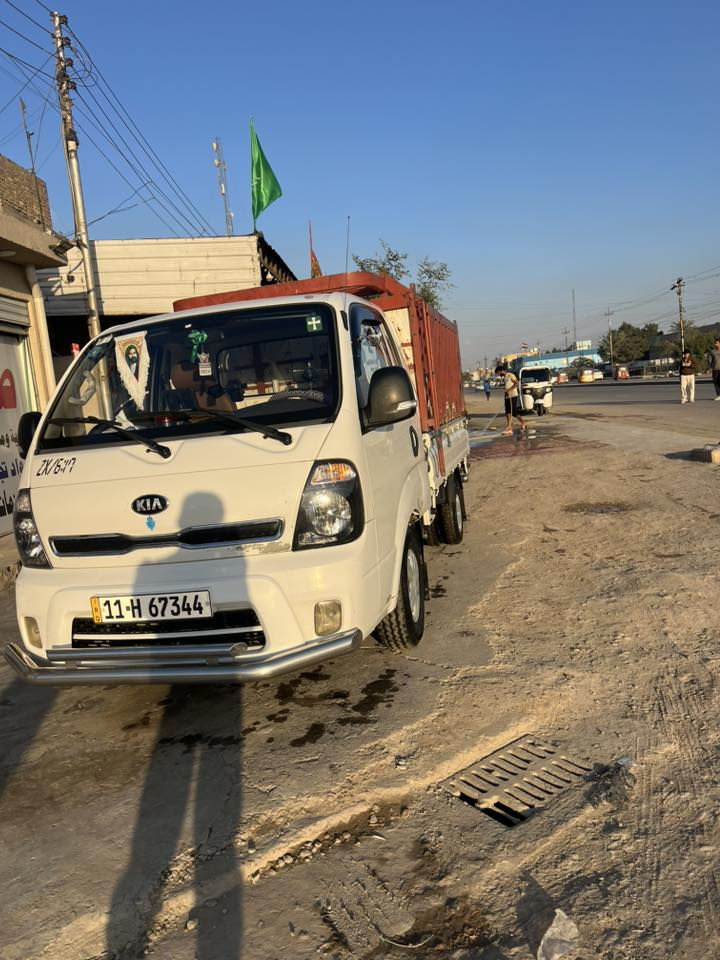 *********** سلام عليكم كيا حمل مديل 2019 رقم بغداد سنوية لل29 هزة جديدة بأسمي تحويل ثاني يوم سيارة جديدة شاصي مكينة تبريد گشر خير من الله جاهزة السيارة بيهة بس بارد بالربع مال السايق واضح تخم تاير ملاحضة سيارة بدون محجر العنوان بغداد فلكه حي النصر السعر اتصل وبلخدمة
