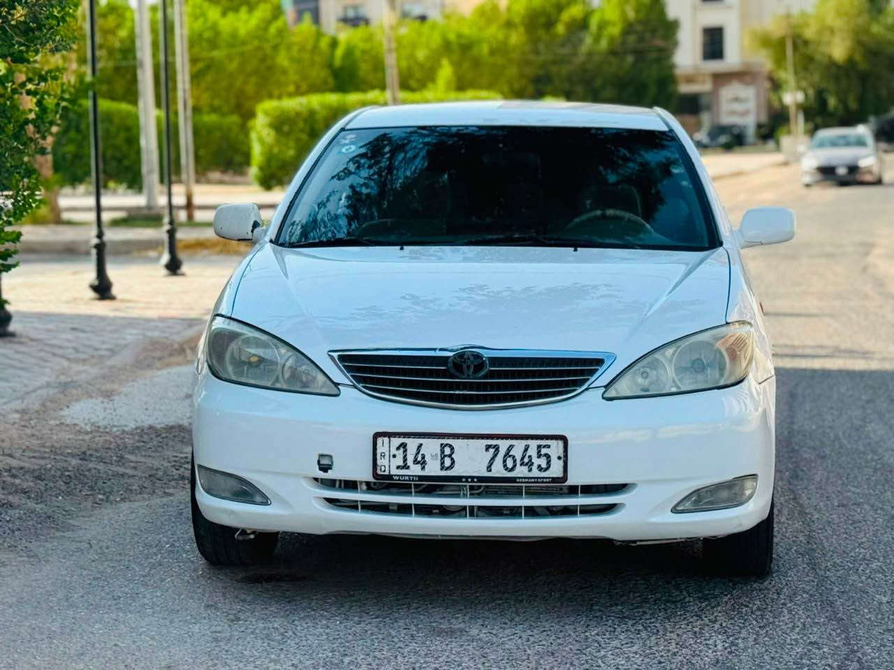 كامري موديل 2004 وارد خليجي سعرها 83 قابل للتفاوض الأستفسار اتصل على الرقم *********** مكفوله كفاله عامه من الضربه والصبغ والتبديل فول مواصفات داخل بيجي شاشه كامره دواره قطعتين تبريد تحكم ستيرن مكينه 2400 مكينه وكير مكفولات السياره رقم دولي السنويه 31 مكان سياره كربلاء كربلاء, العراق
