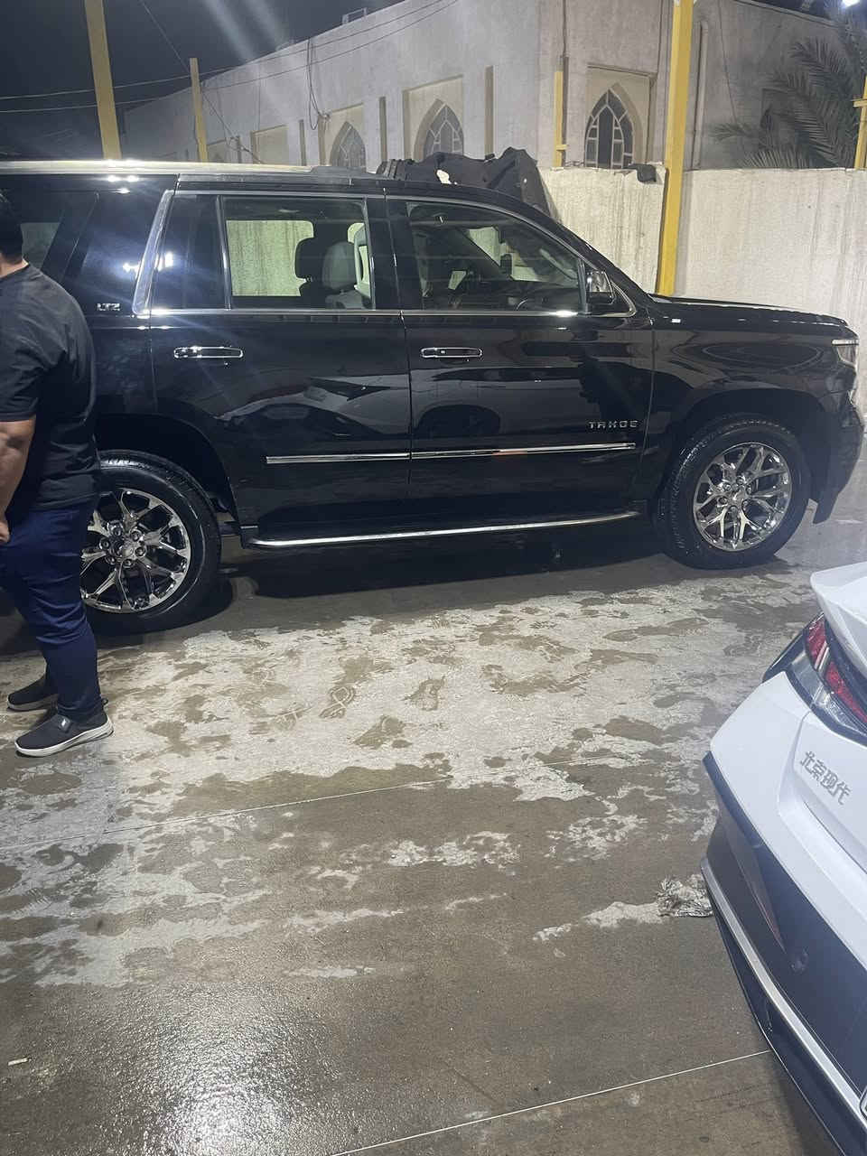 تاهو ٢٠١٥ LTZ خليجي فول عدى البصمه السعر ٣١٥ رقم بغداد بيها فقط بارد بلباب داخل قرميد الاتصال ***********للعلم مغلفه BBF
