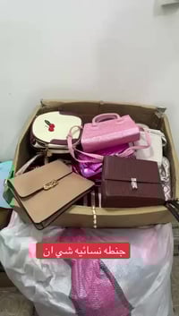 جنطه نسائي شي ان كله جديد العدد 28  قطعه سعر 110 مع توصيل للحجز 077225...