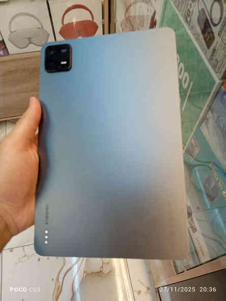 السلام عليكم
ايباد شاومي باد 6
ذاكرة 256
الجهاز نضيف لا مفتوح لا مصلح نقص كارتون فقط
السعر 275
مكاني بغداد 
***********
