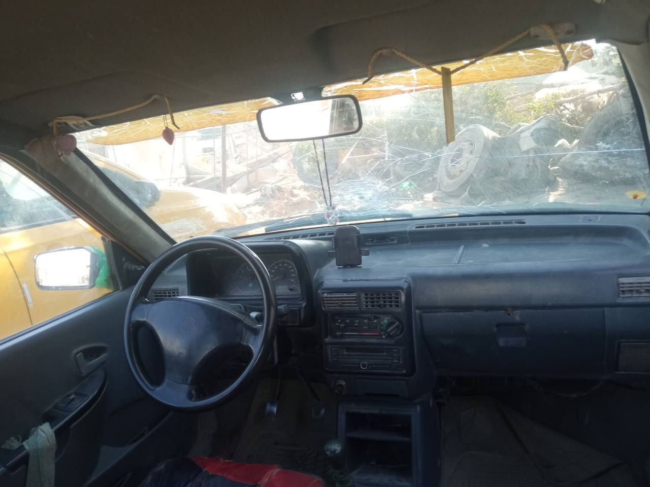 سايبه للبيع المكان نجف موديل 2008 جيرو مكينه بين حلوات سعر 11 بها مجال ***********
