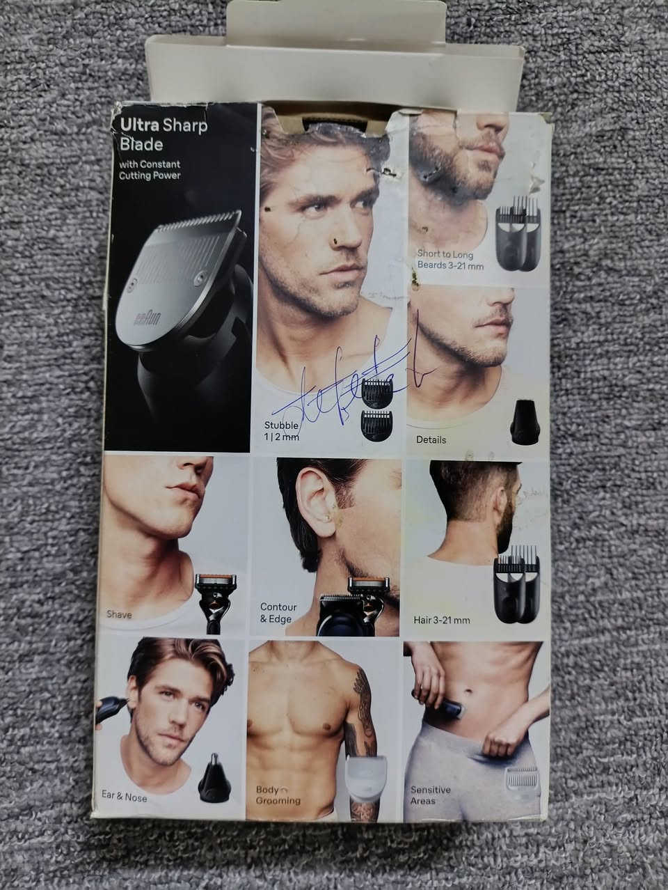 مكينة حلاقه براون متكاملة السلسلة 7 
[ 10 في 1] للعناية باللحية والشعر والجسم جديده 
السعر خاص


**إذا كنت صاحب هذا الإعلان وتريد حذفه لأي سبب، رجاءا أرسل رسالة إلى الدعم الفني**