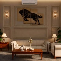 لمسة هدوء.. وفخامة في التفاصيل  من أعمالي في التصميم الداخلي 📞 للتواصل...