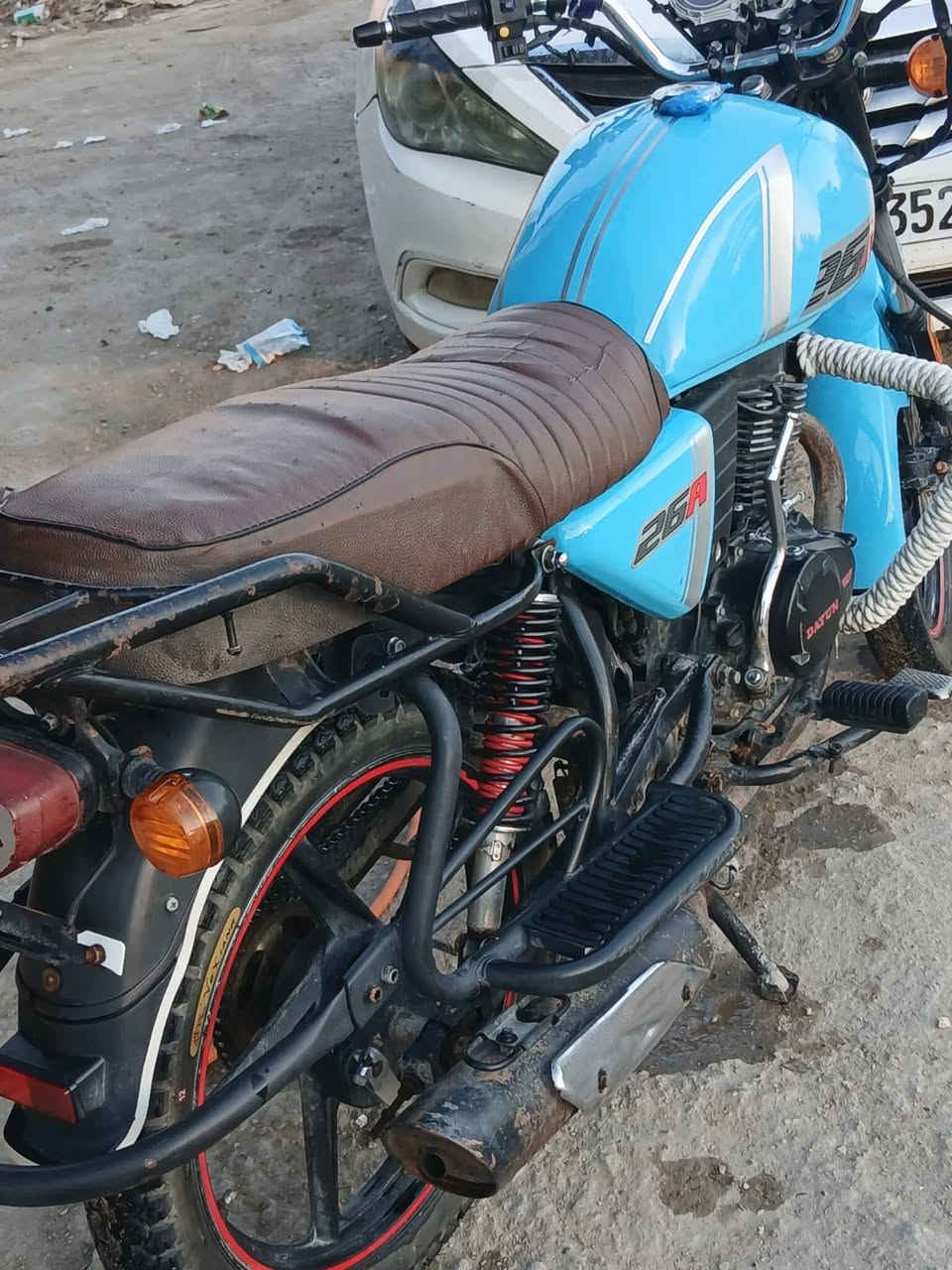 السلام عليكم دايون كلك موديل ٢٣ محرك ٢٠٠ دراجه حلوه لون سماىي بابل  
***********
