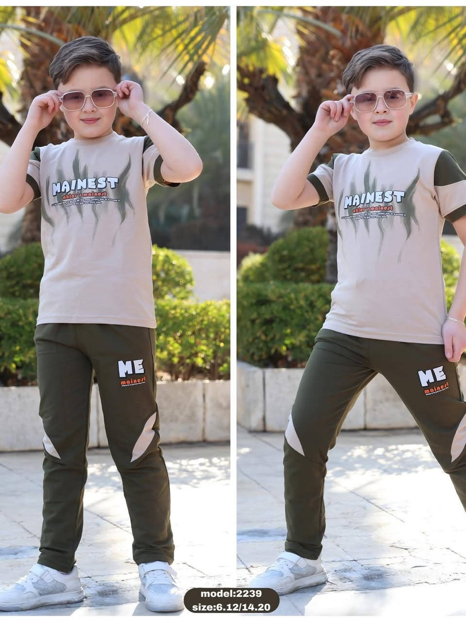 #تراك__قطن_100%
#ولادي_شبابي_يلبس_من_3سنوات_الئ_15سنه
قياسات (6.8.10.12.14.16.18.20)


**إذا كنت صاحب هذا الإعلان وتريد حذفه لأي سبب، رجاءا أرسل رسالة إلى الدعم الفني**