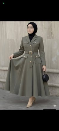 فستان دابل ايطالي • مقاسات ٤٠-٥٠ • توصيل مجاني