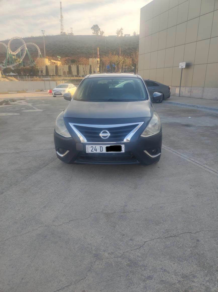 نيسان فيرسا 2017
مواصفات عادي گير اوتوماتيك 2 قتعة صبغ بوند و جملوغ سنكي ره خي سايقي ايرباك ستيرن فكريه 80 مايلا ريڤه جوي رقم و سنوي جديد گير و مكينه تحويل هه مي تشت شه رتن 
سعر : 95 ورقة و مجال غرامة 1,060,000 يل سه ر دي سعري هينه خار 
رقم: *********** دهوك, العراق
