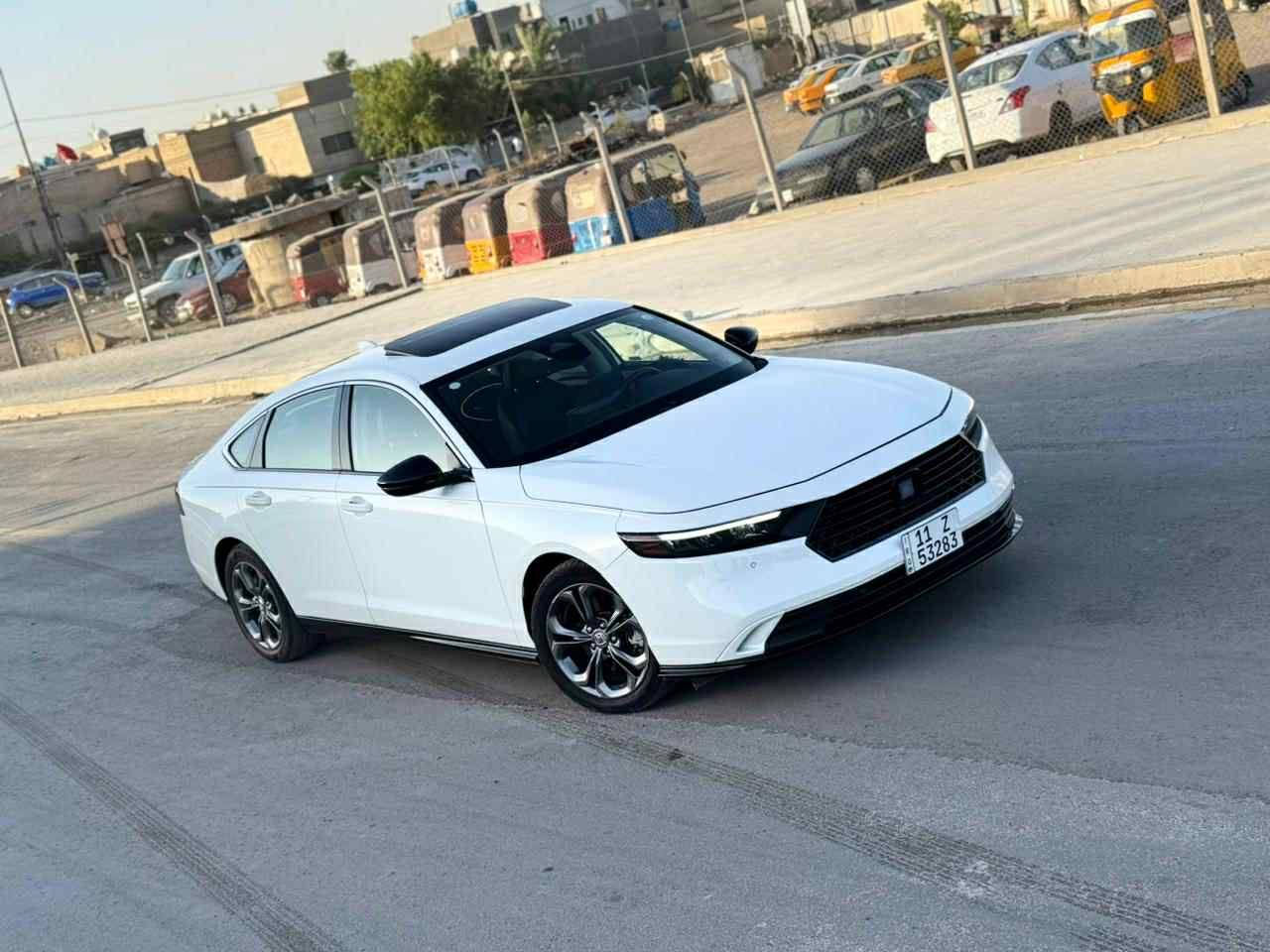 سلام عليكم 🫡
للبيع  او مراوس  هوندا اكورد  EXL  
Hybrid 2.0L 
ياباني خط ونخله 
موديل2023
حادثها موضح بالصور بدون دواخل  شاصي لغد مكفول حادث سطحي تبدل بيها باب اصلي مو تجاري وجاملغ  كله اصلي تفصيخ الصبغ باب وجاملغ فقط   
نضيفه جداً مال بيت  
ويل 17 المرغوب طسه ماكو تايرات الشركه  
رادرات حساسات اماميه خلفيه 
قياده ذاتيه تحديد مسار 
سلايد دخول ذكي تشغيل عن بعد كراسي تدفئه 
ابل كار بلي 
كراسي كهرباء 
تبريد خلفي 
تفويله بانزين ٤٥ لتر تمشي 975 كيلو  متر اقتصاديه جداً 
ولا عطل بالسياره مكفوله وفحص وين ميعجبك      
هوايه مواصفات  بيها  
رقم بغداد تحويل ثاني يوم
السعر ١٩٥ 
للاتصال ***********
