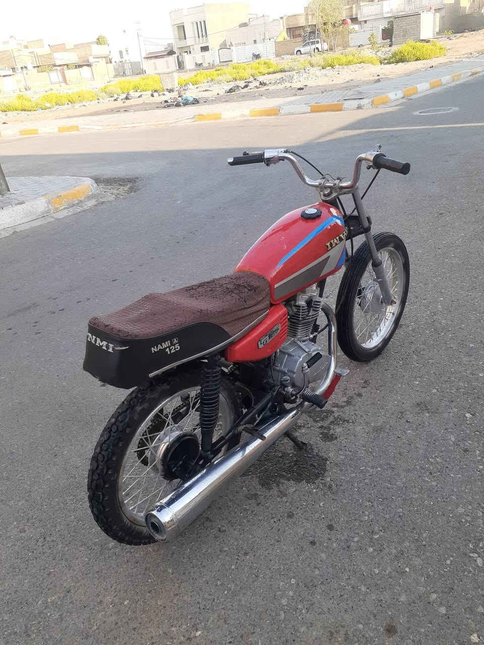 للبيع دراجه كلك ماكينه خوش ماكينه بيها نظيفه اغراض كله جديد مكان واسط قضاء الحي والسعر ب 300 وبه مجال للشغال والاتصال على الرقم بخير ويتدلل***********
