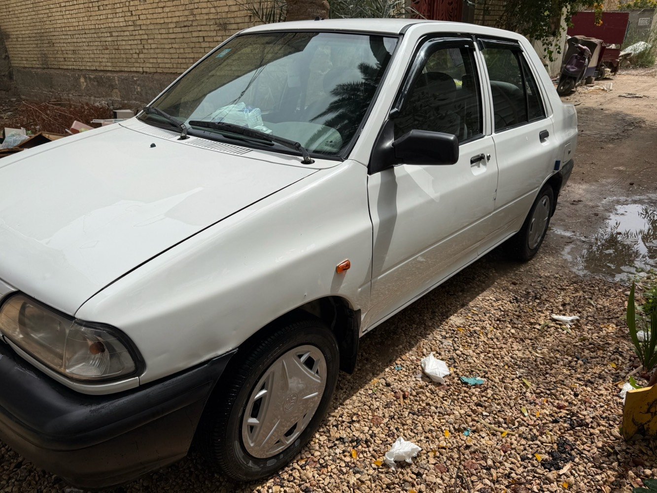 سلام عليكم سايبا ابيض موديل 2021 للبيع ماشية 166 بيها شبر بالجاملغ الخلفي عكس السايق بارد ، مكانها كربلاء رقم كربلاء السعر 60 وبيها مجال الشراي