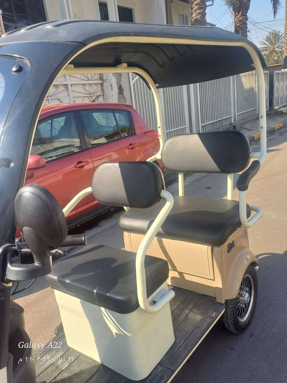 دراجة شحن موديل ٢٥ سرعة 40 جديدة كلشي شغال 5 بطاريات السعر ١،٤٠٠٠ مليون وأربعمية/بغداد/حي العامل.
*********** أبو حسين/بي واتساب
