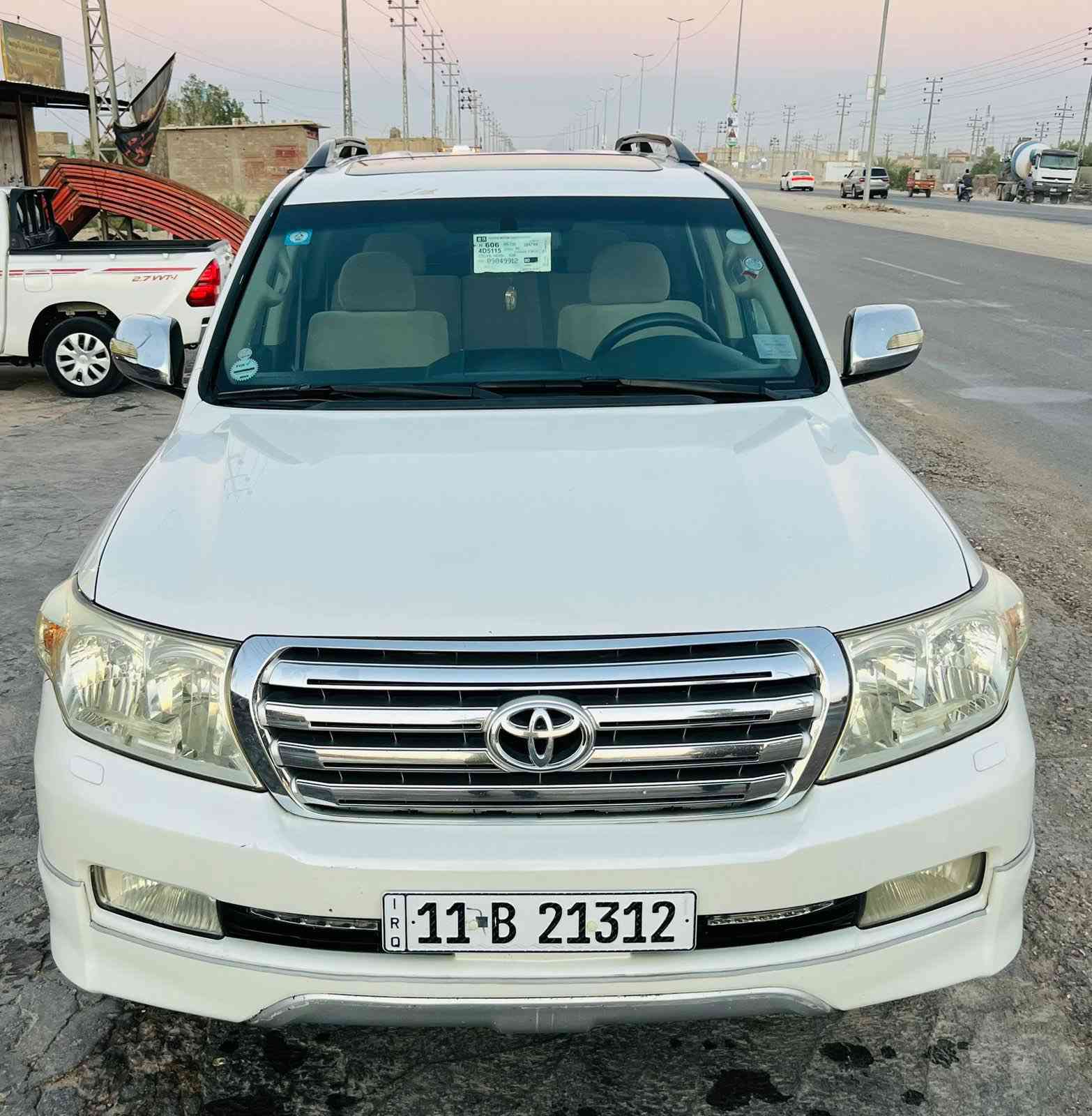 سلام عليكم لاندكروز موديل 2008رقم بغداد بسمي مكفوله كفاله عامه من رصعه مكينه 6 تخم تاير جديد سياره جديده بمعنه كلمه ماشيه ١٩٠ مكاني البصره القرنه

‭٠٧٧١ ٦٧٦ ٥٠١٧‬
