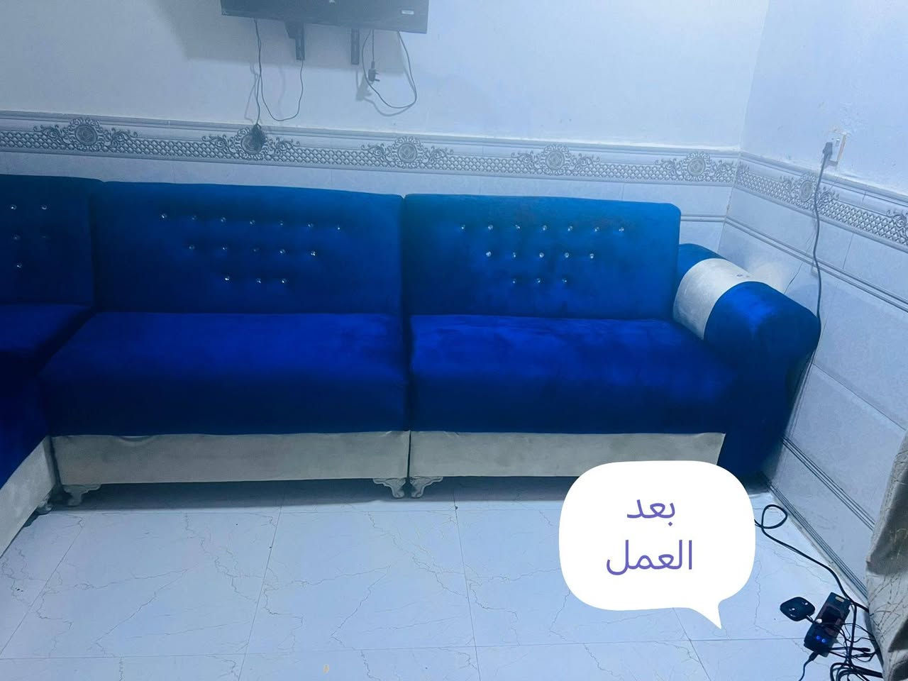 بسم الله الرحمن الرحيم

#دوشمة الناصرية للاثاث المنزلي 
#القديم_يرجع_جديد_عدنا 

اعاده دوشمه وتصليح تخمك القديم بموديل جديد 

عندك تخم تعبان ومتضرر عدنا تكدر اتجدد تخمك

دوشمه كافه التخم العراقيه والتركيه والاجنبيه 

واللوان ونوعيه القماش على رغبة الزبون

تغيير رجليين 🛋️🪑التخم... اضافه خشب بلاويد اسود 

العنوان:
الناصرية عبر جسر الهولندي قرب المطعم الريفي 
📌 لل وللإستفسار مراسلة الصفحه او واتساب
📌 يرجى ارسال صوره او فيديو للتخم      
 
      👈🏻{ *********** }👉🏻                   

           👇نماذج من اعمالنا قبل وبعد 👇
