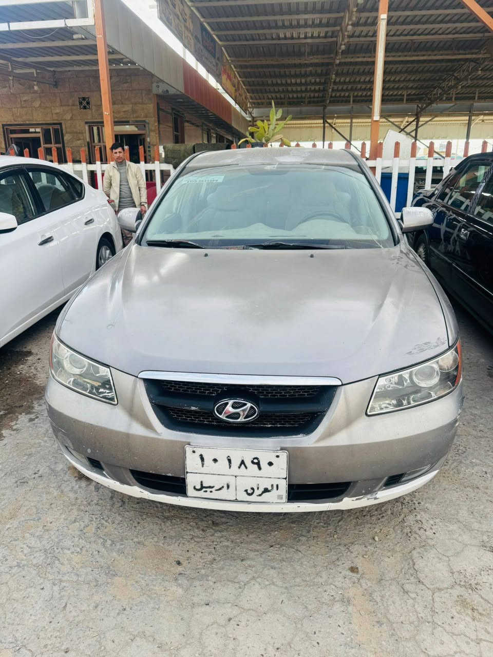 سوناتا 2006
مكفوله عدا التكمه الخلفية بيه صبغ شبر
مدينه 2400
حداديه ومشط وكير وتبريد منظومه كامله كله كفاله جديه
رقم اربيل 
السعر 98 وبيه مجال للشراي 
رقم الاتصال 
***********
