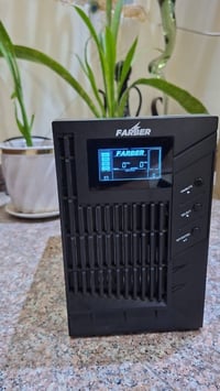 يو بي اس فاربر 1kv online جهاز نضيف  السعر 220 وبي مجال  تواصل 0775000...