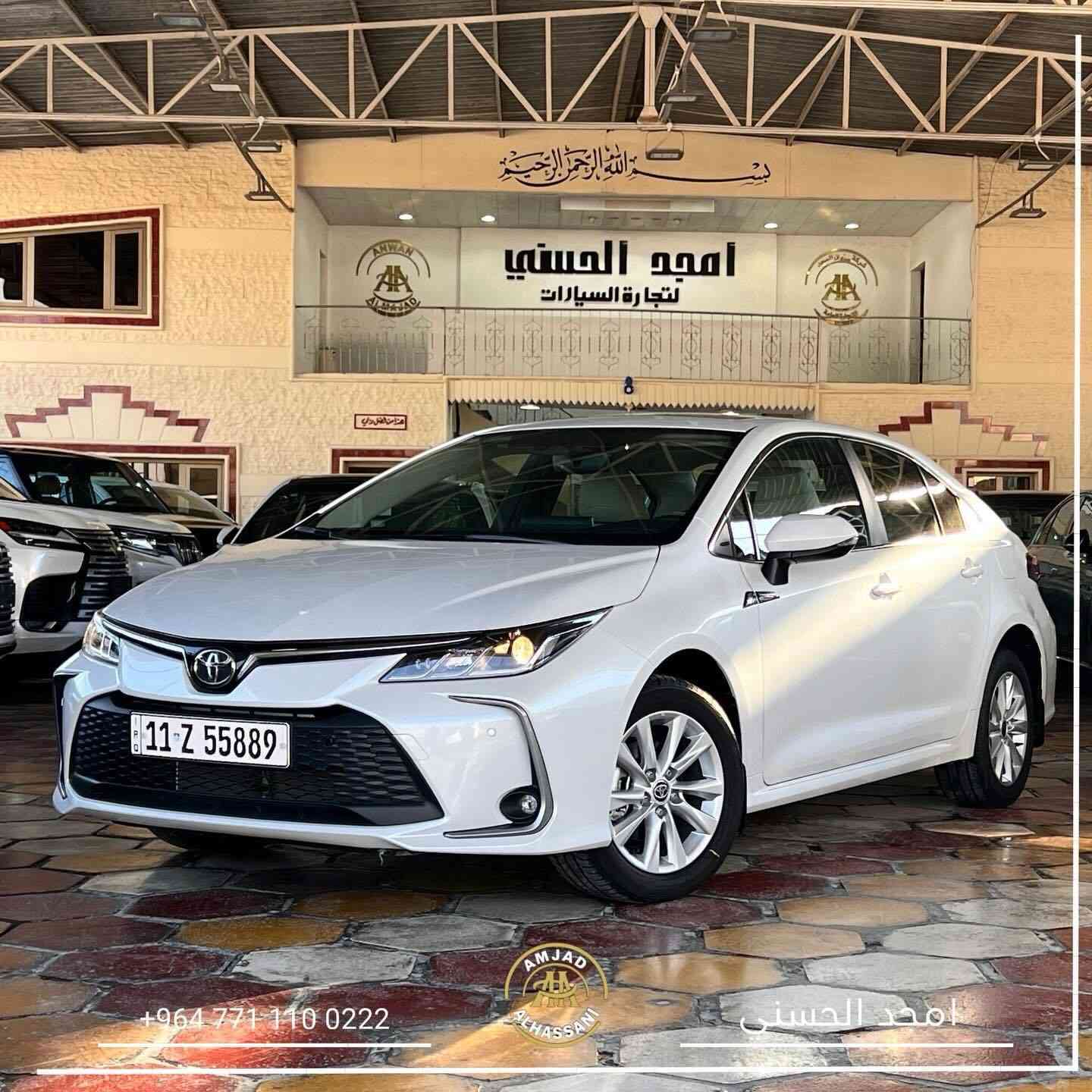 امجد_الحسني_لتجارة_السيارات

TOYOTA COROLLA GLI —— 2024 —— 

➖ بنزين فقط
➖ ضمان شركة SAS
➖ زيرو
➖ محرك 1800
➖ بصمة تشغيل
➖فتحة سقف  
➖ حساسات أمامي + خلفي

للاستفسار أكثر الاتصال على الرقم

***********

بغداد – معارض البياع – الشارع الثاني
