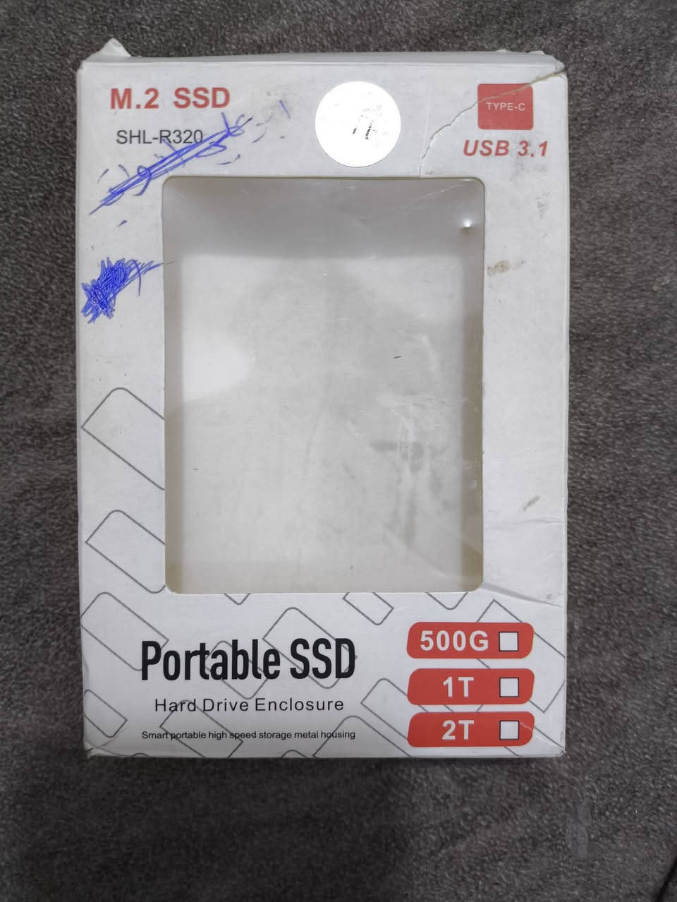 حط سعرك و بالعافية
ما اعرف بيش جاي ينباعن
هارد واحد تيرة ssd 1t
مكاني كربلاء + عندي توصيل لكل المحافظات 5 الاف


**إذا كنت صاحب هذا الإعلان وتريد حذفه لأي سبب، رجاءا أرسل رسالة إلى الدعم الفني**