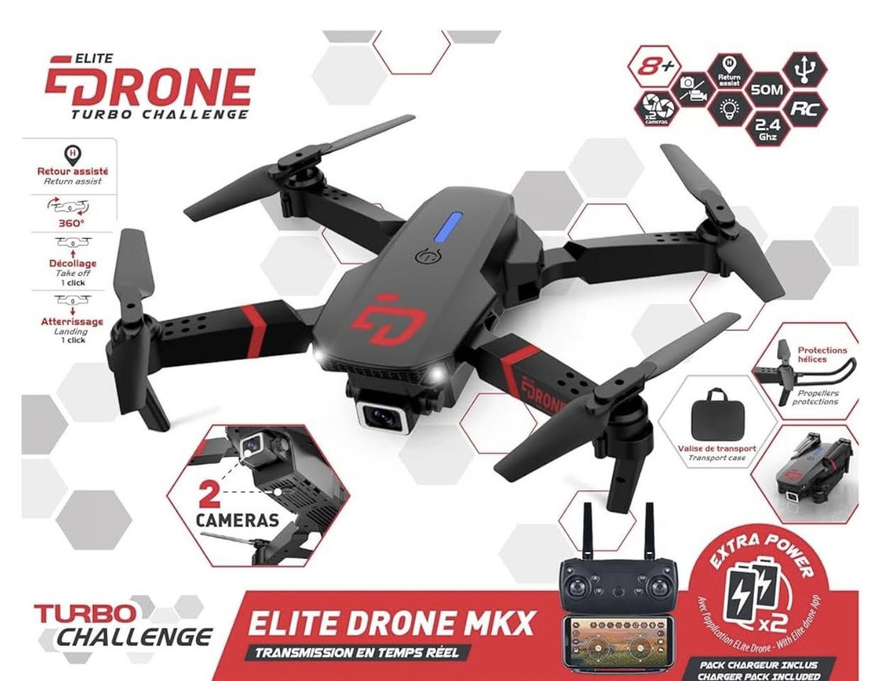 �🔥 درون احترافي بسعر مناسب جداً 🔥🚁
متوفر الآن درون نظام تحكم ريموت
مثالي للتصوير والمتعة ✨

📡 تردد الاتصال: 2.4GHz
📏 مدى الطيران: 70 متر
🎥 عدد الكاميرات: 2 كاميرا
📱 نقل صورة بث مباشر للموبايل
🔋 يحتوي على بطاريتين (وقت طيران أطول)
↩️ ميزة العودة التلقائية
🛠 مرواح احتياط داخل الكارتون

� السعر: 30,000 دينار فقط


**إذا كنت صاحب هذا الإعلان وتريد حذفه لأي سبب، رجاءا أرسل رسالة إلى الدعم الفني**