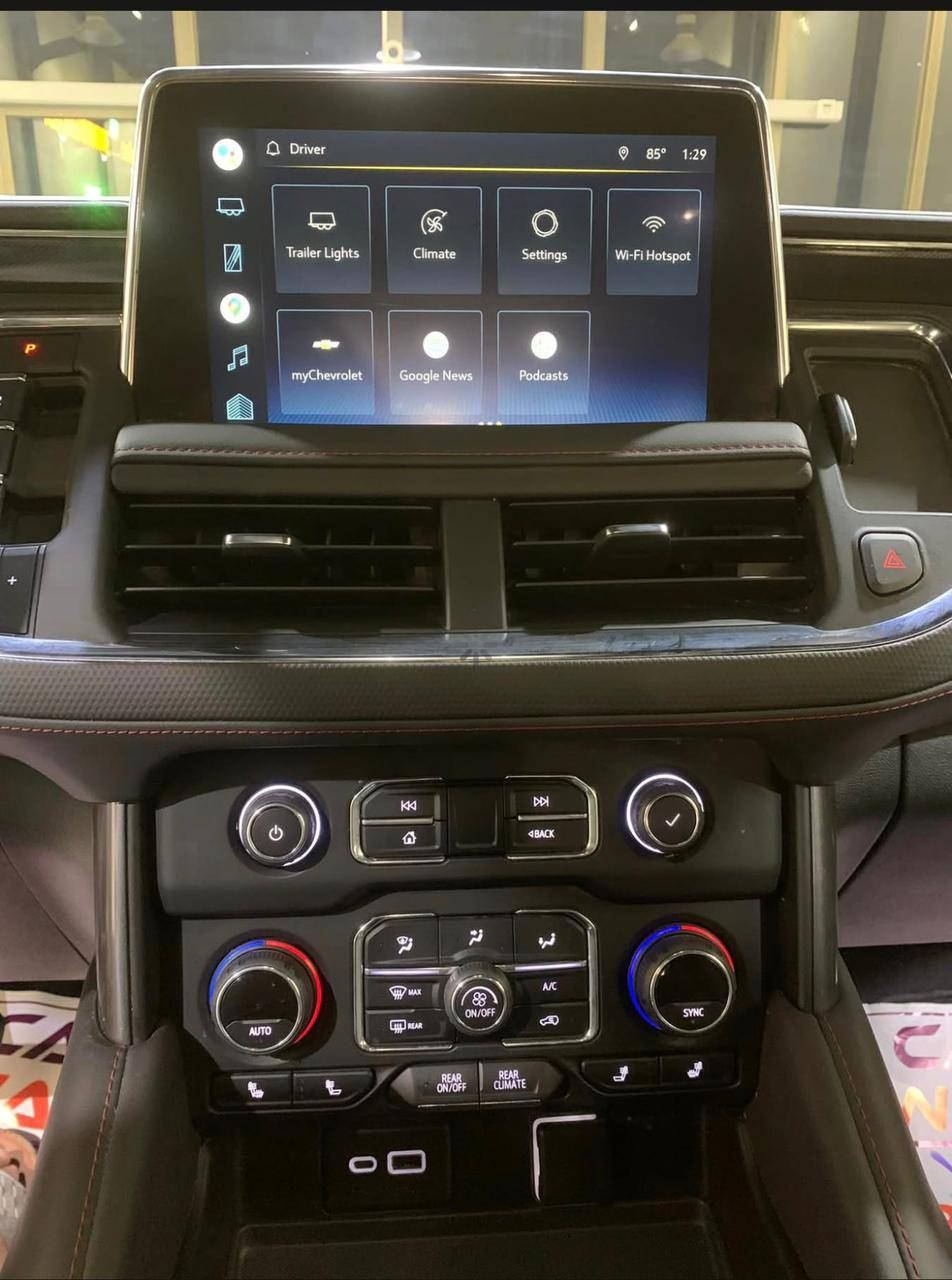 المركبة  :  شوفرليت تاهو  
الموديل :  2022
الفئة    : RST
الحادث: صبغ جاملغ خلفي + امامي + بنيد
الكفالة : نكفل السياره من الشاصي والغرق و الايرباك 
الرقم    : أربيل الجديد تحويل أو وكالة 

المواصفات :
✅محرك 6200 ( 8 سلندر )
✅اللون رمادي
✅شاشة فول HD  
✅تحكم مقود 
✅عداد المسافة60 مايل
✅داخل جلد اسود
✅كامرات محيطية 360 درجة
✅لايت زينون
✅بصمة و تشغيل عن بعد
✅شاحن موبايل لاسلكي و الجنطة كهرباء
✅مقاعد امامية كهرباء و تدفئة في المقاعد 
✅ حساس خلفي و امامي
✅سايد بريك بصمه 

 مكان السياره النجف 
***********
