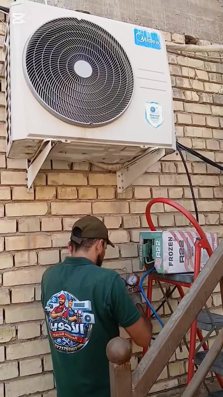 بعد توفيقه تعالى☝🏻 
جانب من بعض اعمالنا تم ❄
معالجة ليك وشحن غاز R22🔥
وحدة نوع ميديا سعة (2طن) 🛠
واعادتها للخدمة بكفائة عاليه 💯
صيانة وحدة نوع الحافظ سعة (1طن) 🗜
غسل وحدة نوع توسوت سعة (2طن) 🪛
تركيب وحدة نوع جنرال كولد سعة(1طن) انفيرتر 🔧
اعمالنا داخل بغداد فقط احبتي 📌
للتواصل 📞
***********📲
Firas Abbas 
أحمد الهاشمي

