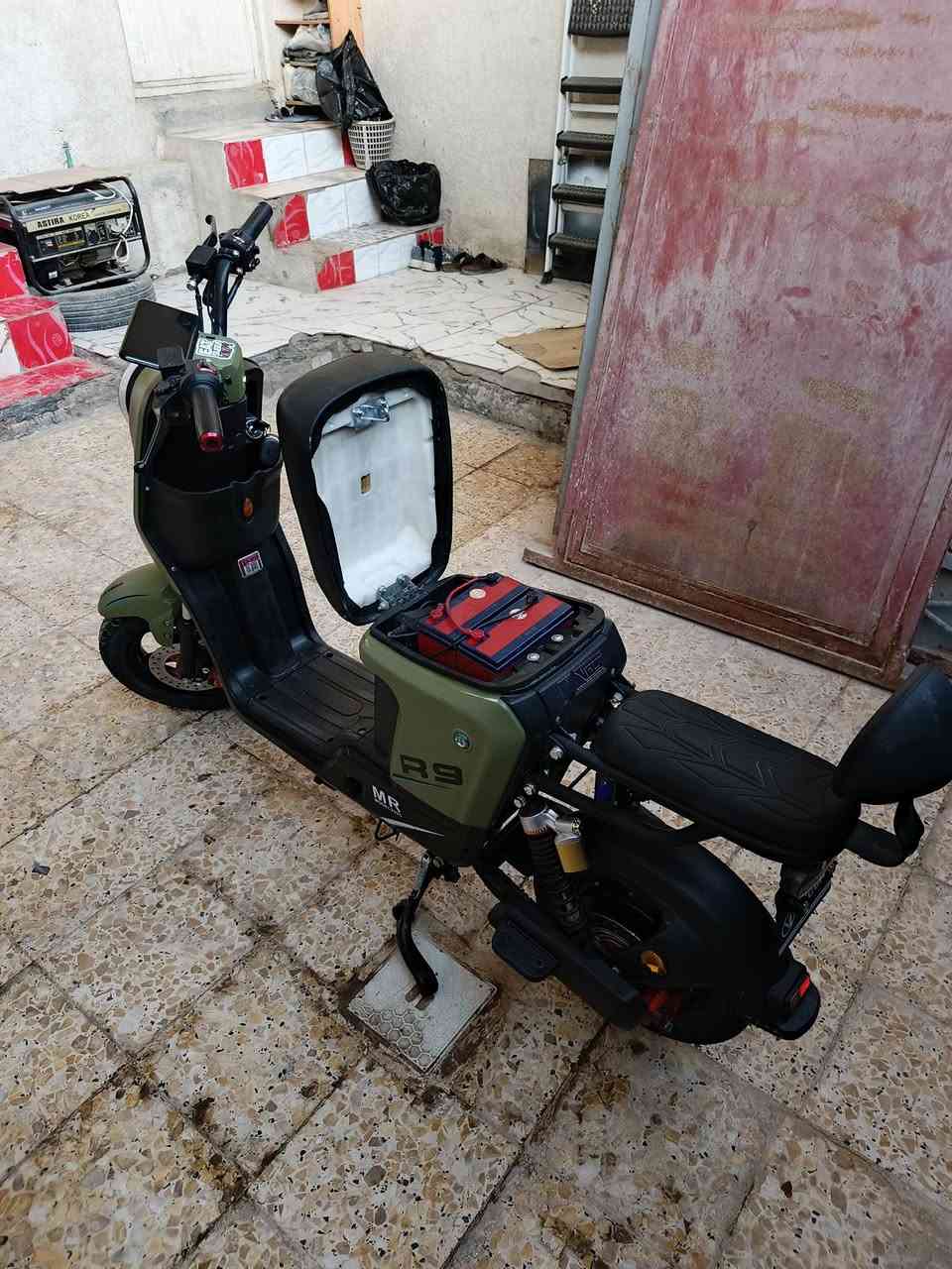 دراجة شحن R9
نظيفة ومرتبه

موديل 2025

5 بطاريات كبار 32 امبير

نظام تشغيل سويج وبصمه وكارت

بطاريات بحاله ممتازه 

شاحنه ام الشاشة

البصرة المطيحة

السعر 375

 واتساب ***********
