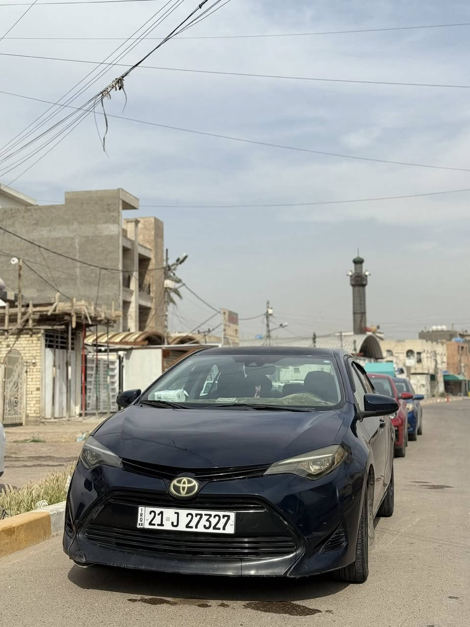 كورلا 2018 وارد امريكي لون ازرق   LE
رقم سليمانيه السياره باسمي 
سنويه جديده وهزه جديده 
حادثها بجم وبيها مكانات صبغ
سياره جاهزه مابيها اي نقص كامله للاخير
مكانها بغداد حي القاهره 
السعر 109 وبيها مجال 
رقم التلفون ***********
