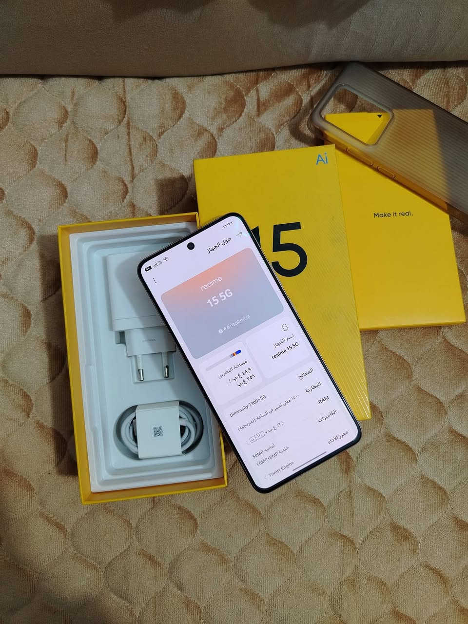 ريلمي 15 
ملحقات اصلية كاملة
السعر 375 الف
مكاني بغداد
***********
