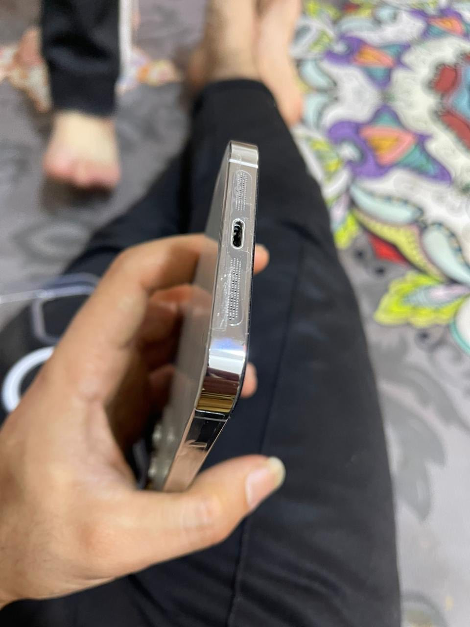 ايفون 14 برو ماكس دبل شريحه نموذج m بطاريه 91 ذاكرة واحد تيره (1000)GB مكفول كفاله عامه وتر بروف الجهاز كارتونه موجوده  السعر 875 وبي مجال بسيط مكاني بغداد التاجيات ***********
