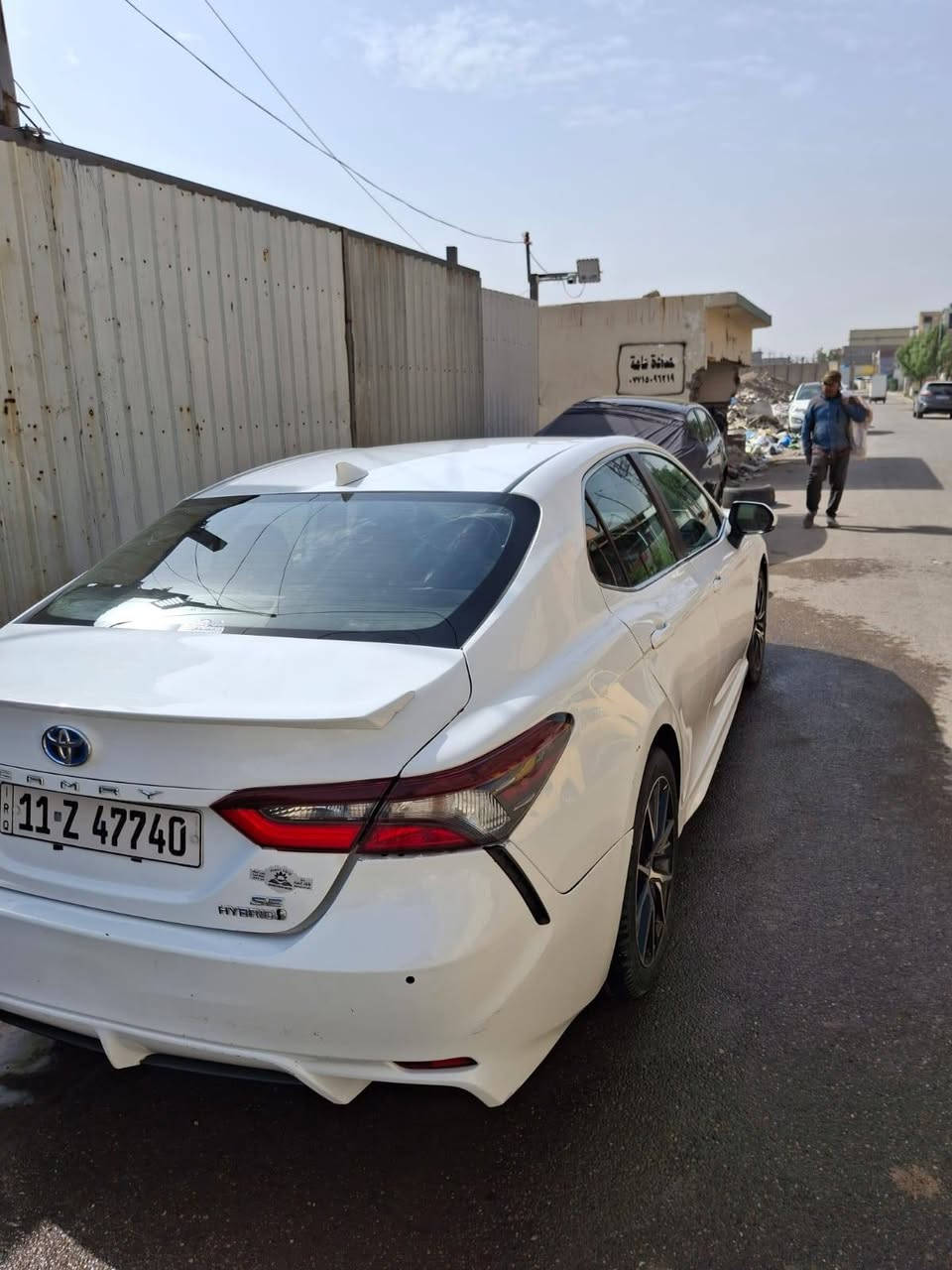 السلام #وعليكم كامري موديل 2023 ماشيه ٢٥ ميل السياره هايبرت بانزين مكينه 2/500 فول ماعده الفتحه تخم تاير جديد بجم كبس خير من الله حادث السياره جاملغ خلفي  حادثها مال امريكه عندي صورها راسلني وتساب او اتصل ادزلك حادثها   عنوان السياره بغداد الشعب سعر السياره 175وبيها مجال للطيبين ***********
