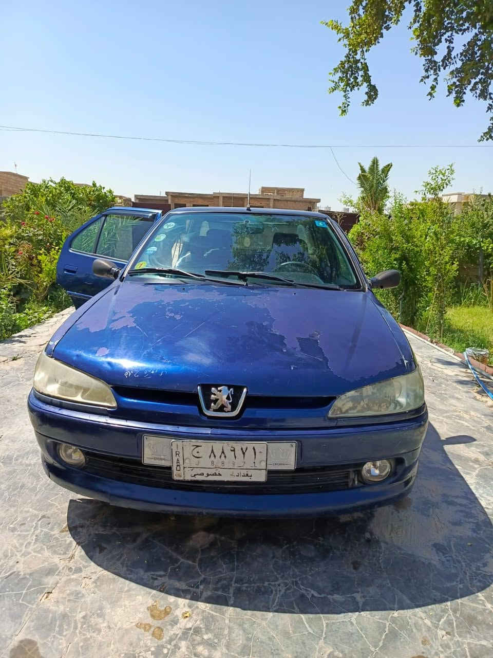 سلام عليكم للبيع بيجو 306 موديل 2002 كير محرك شرط صدر امامي خلفي جديد داخلها جديد السياره حلوه السياره مصبوغه عام للجماليه بدون ضربه بدون دواخل السياره حلوه وجاهزه العنوان تكريت العلم الرقم *********** 
***********
